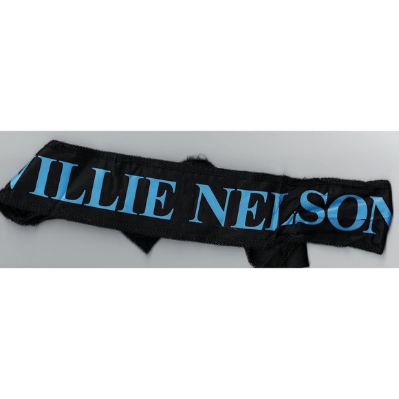 Willie Nelson Autographed Lot June 26 Berwick PA Fair Photograph Stub Headband - Picture 5 of 6